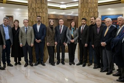 DEVA Partisi&rsquo;nden B&uuml;y&uuml;kşehir Belediyesine ziyaret