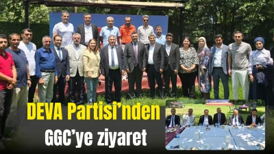 DEVA Partisi&rsquo;nden GGC&rsquo;ye ziyaret