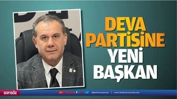 Deva Partisine yeni başkan