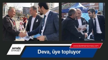 Deva, &uuml;ye topluyor