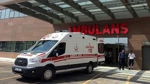 Devrilen otomobildeki 6 kişi yaralandı