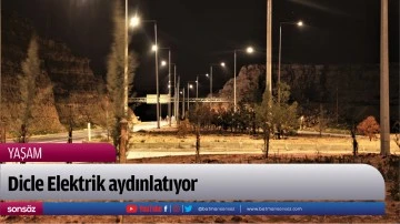 Dicle Elektrik aydınlatıyor