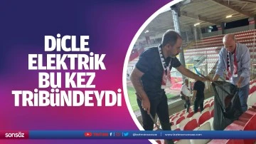 Dicle Elektrik, bu kez trib&uuml;ndeydi