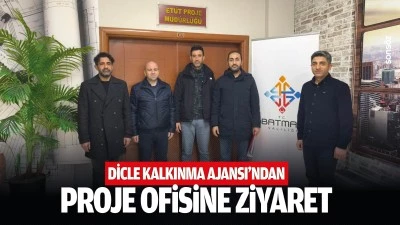 Dicle Kalkınma Ajansı&rsquo;ndan Proje Ofisine ziyaret
