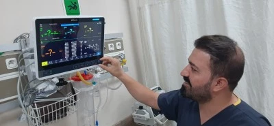 Dicle &Uuml;niversitesi Hastanesine 64 hasta başı monit&ouml;r&uuml; alındı