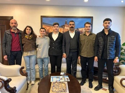 Dicle &Uuml;niversitesi &ouml;ğrencilerinden DBB&rsquo;ye ziyaret