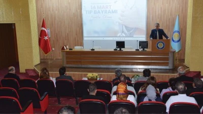 Dicle &Uuml;niversitesinde 14 Mart Tıp Bayramı kutlandı