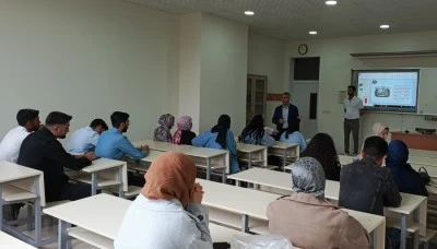 Dicle &Uuml;niversitesinde &ouml;ğrencilere iklim değişikliği eğitimi