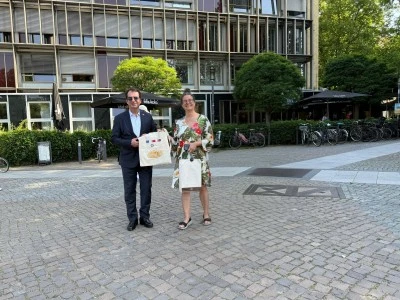 Dicle &Uuml;niversitesinden Almanya'daki Hamburg &Uuml;niversitesine ziyaret