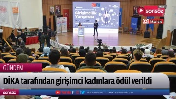 DİKA tarafından girişimci kadınlara &ouml;d&uuml;l verildi