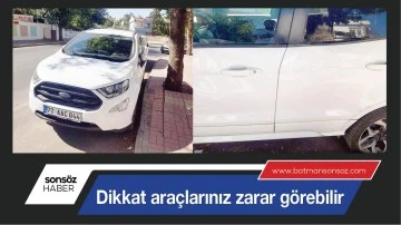 Dikkat ara&ccedil;larınız zarar g&ouml;rebilir