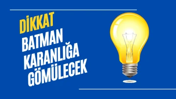 Dikkat ! Batman karanlığa g&ouml;m&uuml;lecek! 