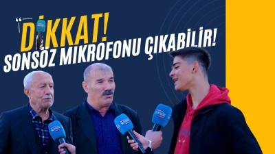 Dikkat, Sons&ouml;z mikrofonu &ccedil;ıkabilir!