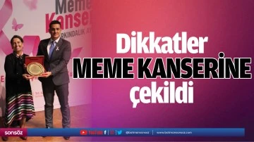 Dikkatler meme kanserine &ccedil;ekildi