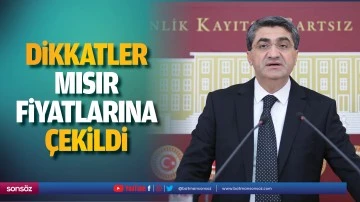 Dikkatler, mısır fiyatlarına &ccedil;ekildi