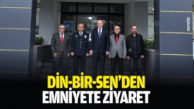 Din-Bir-Sen&rsquo;den emniyete ziyaret