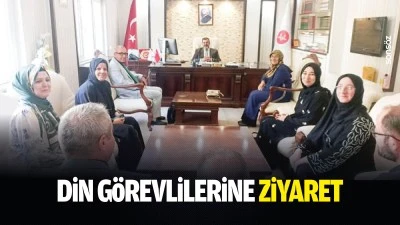 Din g&ouml;revlilerine ziyaret