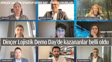 Din&ccedil;er Lojistik Demo Day&rsquo;de kazananlar belli oldu