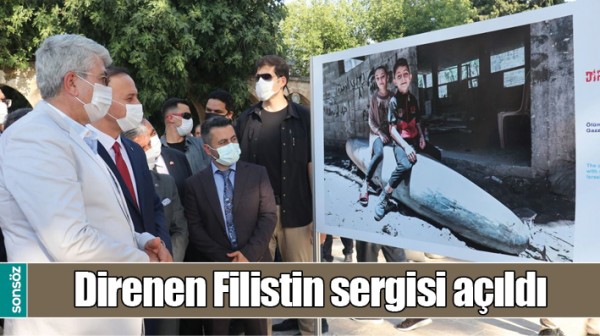 DİRENEN FİLİSTİN SERGİSİ A&Ccedil;ILDI