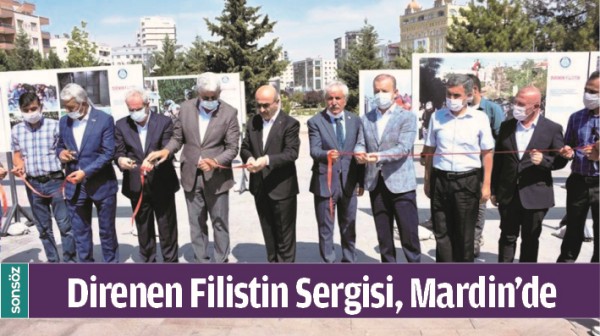 DİRENEN FİLİSTİN SERGİSİ, MARDİN&rsquo;DE