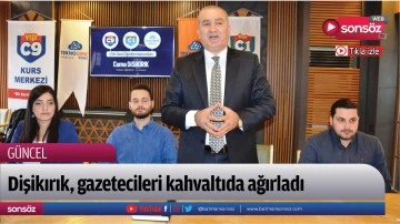 Dişikırık, gazetecileri kahvaltıda ağırladı
