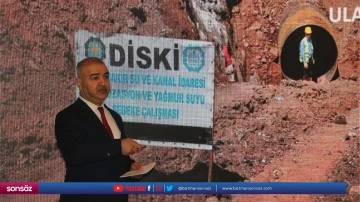DİSKİ Genel M&uuml;d&uuml;rl&uuml;ğ&uuml;n&uuml;n 3 yıllık &ccedil;alışmaları anlatıldı