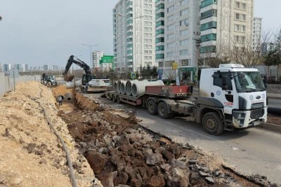 DİSKİ, Şehir Hastanesinin kanalizasyon hattı &ccedil;alışmasını tamamladı