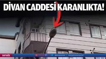 Divan Caddesi karanlıkta!