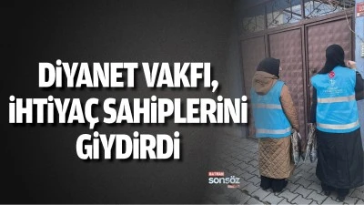 Diyanet Vakfı, ihtiya&ccedil; sahiplerini giydirdi