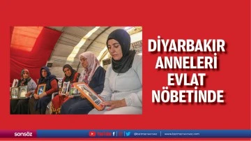Diyarbakır anneleri evlat n&ouml;betinde