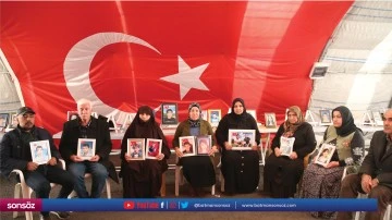 Diyarbakır anneleri yeni yılın ilk g&uuml;n&uuml;nde de evlatları i&ccedil;in n&ouml;bette