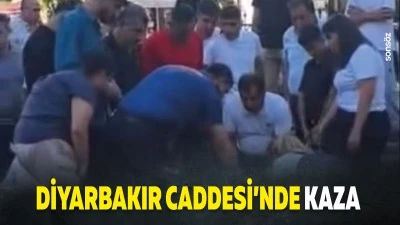 Diyarbakır Caddesi'nde kaza