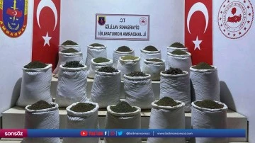 Diyarbakır'da 1 ton esrar ele geçirildi