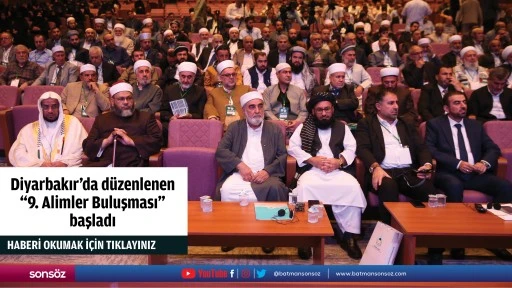 Diyarbakır'da d&uuml;zenlenen "9. Alimler Buluşması" başladı