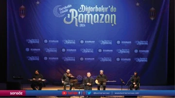Diyarbakır'da Grup Dergah ve Ender Tekin konser verdi