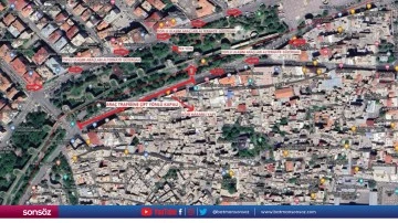 Diyarbakır'da İn&ouml;n&uuml; Bulvarı'nın belirli bir kısmı trafiğe kapatılacak