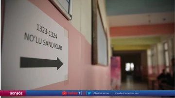 Diyarbakır'da oy kullanılacak okullar se&ccedil;ime hazır