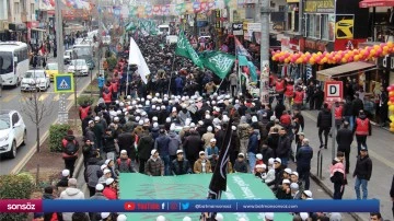 Diyarbakır&rsquo;da "Aksa Tufanına Destek Y&uuml;r&uuml;y&uuml;ş&uuml;"