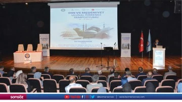 Diyarbakır'da "Din ve Medeniyet Ulusal &Ouml;ğrenci" sempozyumu yapıldı