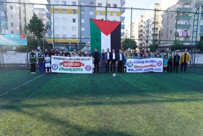 Diyarbakır'da "Gazze Kardeşlik Futbol Turnuvası" başladı