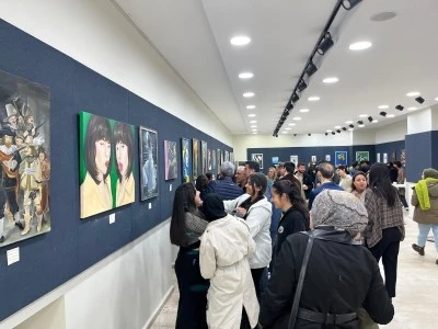 Diyarbakır'da "Kesişen Yollar" sergisi a&ccedil;ıldı