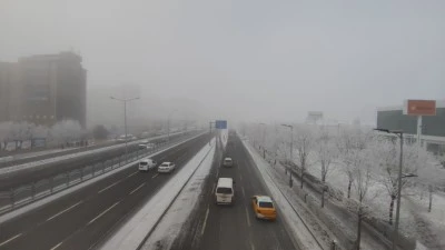 Diyarbakır'da sis etkili oldu