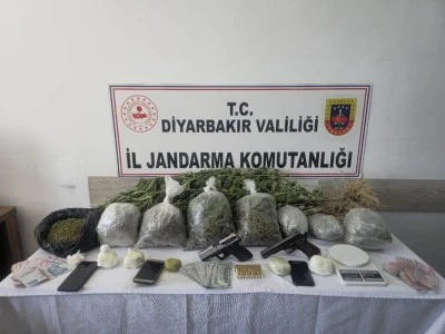 Diyarbakır'da uyuşturucu operasyonlarında 36 kişi hakkında işlem yapıldı