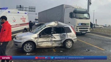 Diyarbakır'daki trafik kazasında 1'i ağır, 6 kişi yaralandı