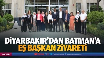 Diyarbakır&rsquo;dan Batman&rsquo;a eş başkan ziyareti&hellip;
