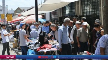 Diyarbakır'ın tarihi Sur il&ccedil;esinde &ccedil;arşı ve pazarlarda bayram havası