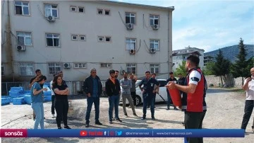 Diyarbakır İtfaiyesinden yangın eğitimi