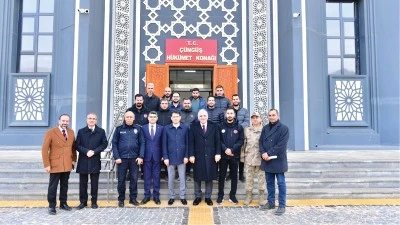 Diyarbakır Valisi Murat Zorluoğlu &Ccedil;&uuml;ng&uuml;ş il&ccedil;esini ziyaret etti