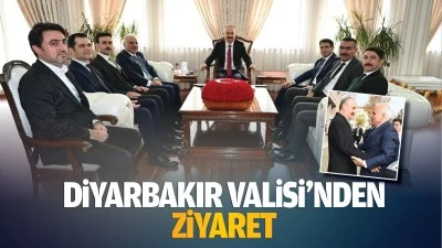 Diyarbakır Valisi&rsquo;nden ziyaret&hellip;
