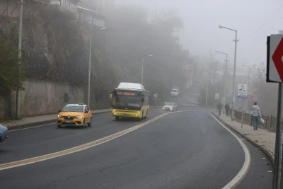 Diyarbakır ve Batman'da sis etkili oldu